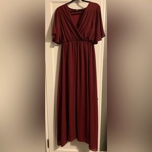 Pink Blush Maternity Dress